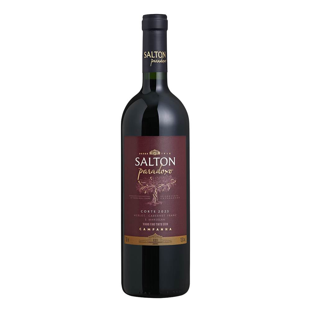 Vinho Tinto Salton Paradoxo Corte Merlot/Cab Franc/Marselan 750ml 2023