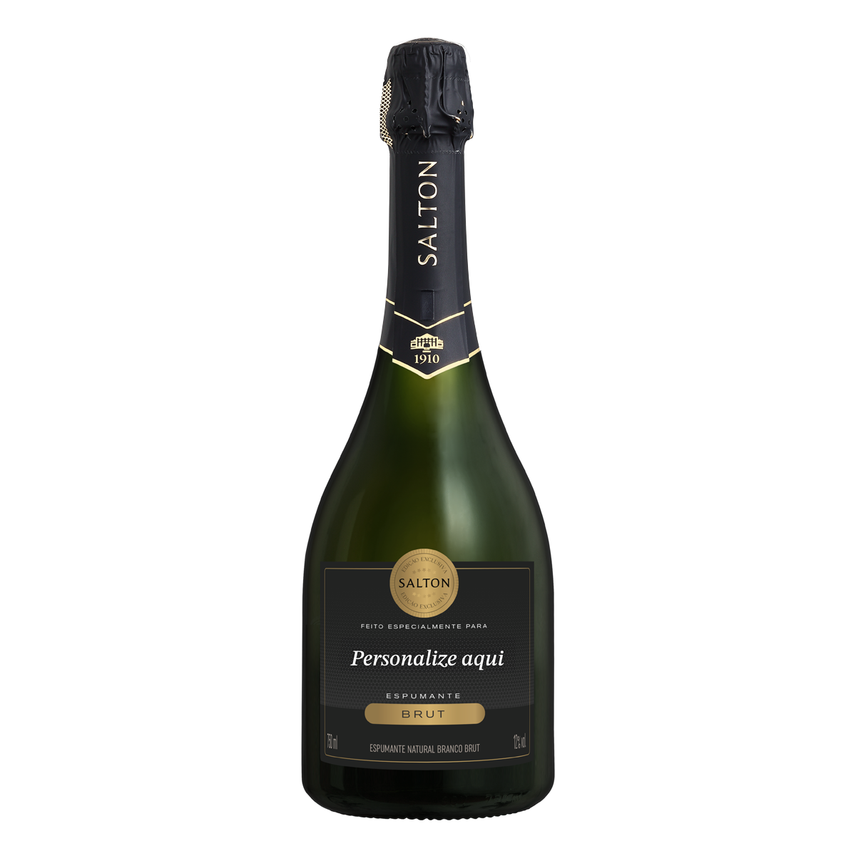 Espumante Salton Brut Ouro 750ml Rótulo Personalizado