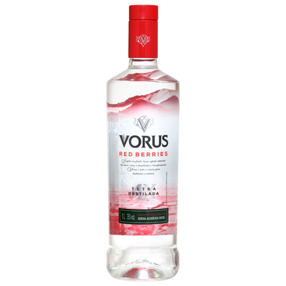 Vodka Vorus Red Berries 1L