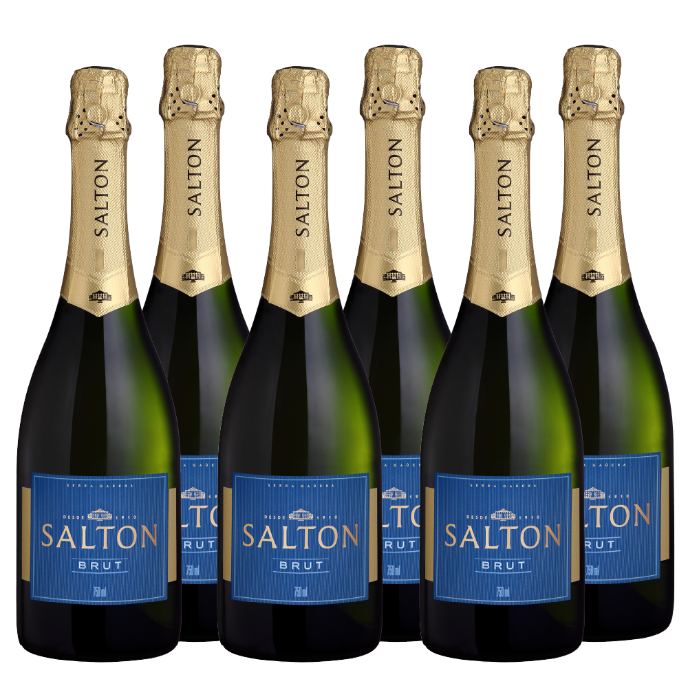 CX 6 UNDS - ESPUMANTE SALTON BRUT 750 ML
