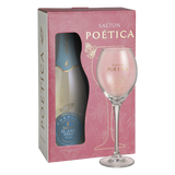 KIT ESPECIAL - ESPUMANTE SALTON POÉTICA BLANC DE BLANCS + TAÇA