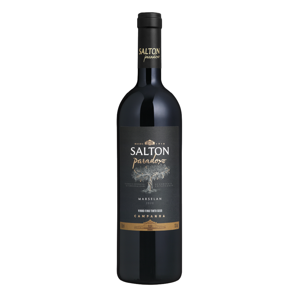 VINHO TINTO SALTON PARADOXO MARSELAN CORTE DE SAFRAS 2020 750 ML