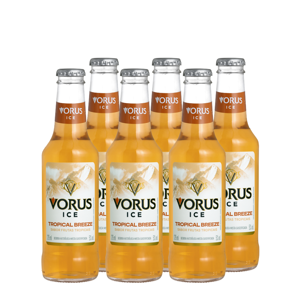 VORUS Tropical Breeze - PACK COM 6 UNIDADES